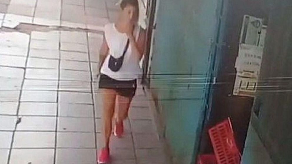 Las �ltimas im�genes que captaron a Betiana Rossi, la mujer desaparecida hace 15 d�as. 