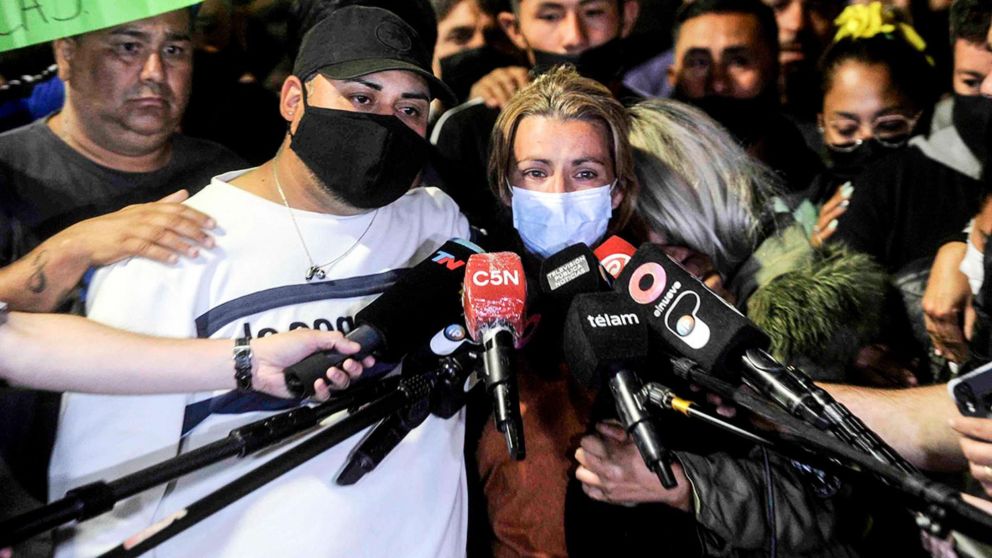 El padre de Lucas González se refirió al intento de suicidio de su esposa (Telam).