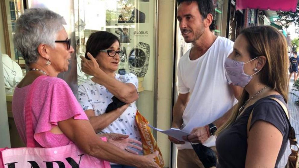 Sebastian Neuspiller criticó las obras del paseo del centro de Pilar.