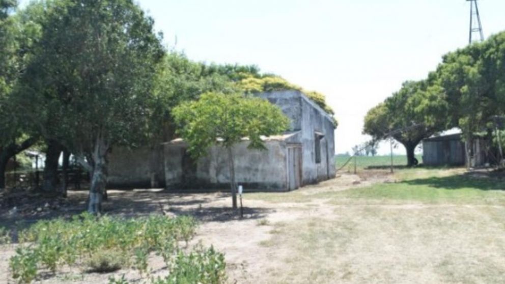 La casa de campo donde ocurri� el hecho (Gentileza DiarioElNorte.com.ar).
