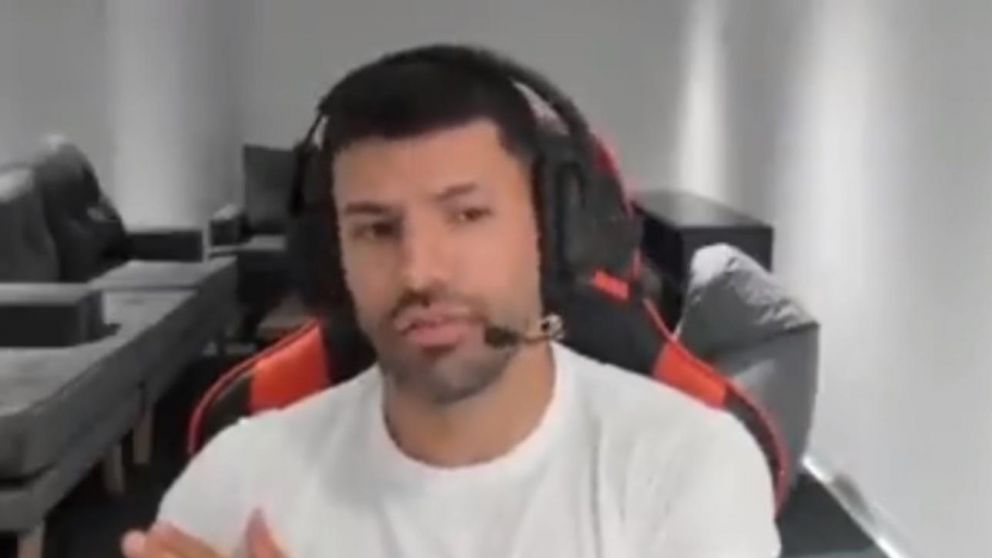 Sergio Agüero habló del pago de impuestos y se encendió la polémica (Captura de video).