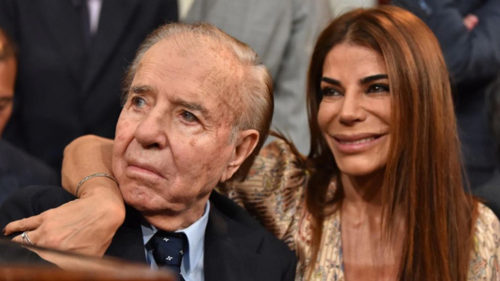 Zulemita Menem record� a su padre a un a�o de su muerte.
