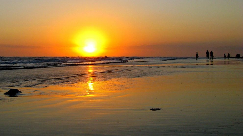 Las playas de Pehuen Có se destacan porque sus aguas son las más cálidas de la costa bonaerense.