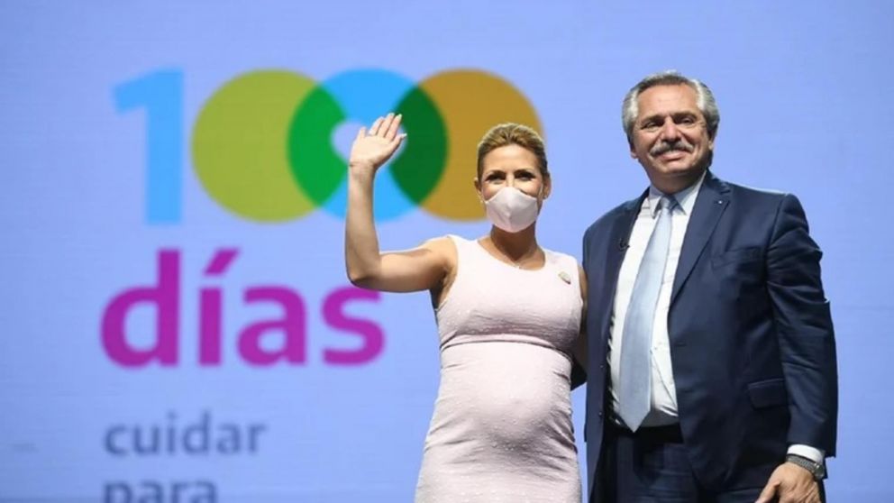 Fabiola Yañez y Alberto Fernández se preparan para recibir al nuevo integrante de la familia.