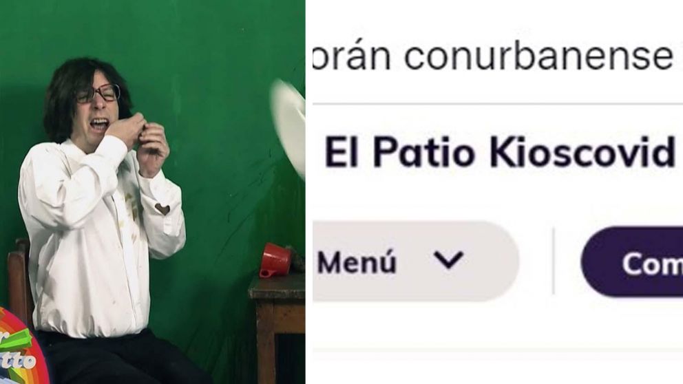 El Patio Kisocovid, tiene un men� similar a de la pizzer�a del sketch de Capusotto.