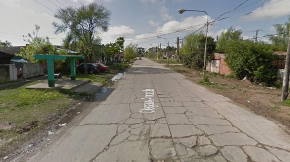 El aberrante episodio ocurrió en la localidad bonaerense de Ensenada (Google Street View).