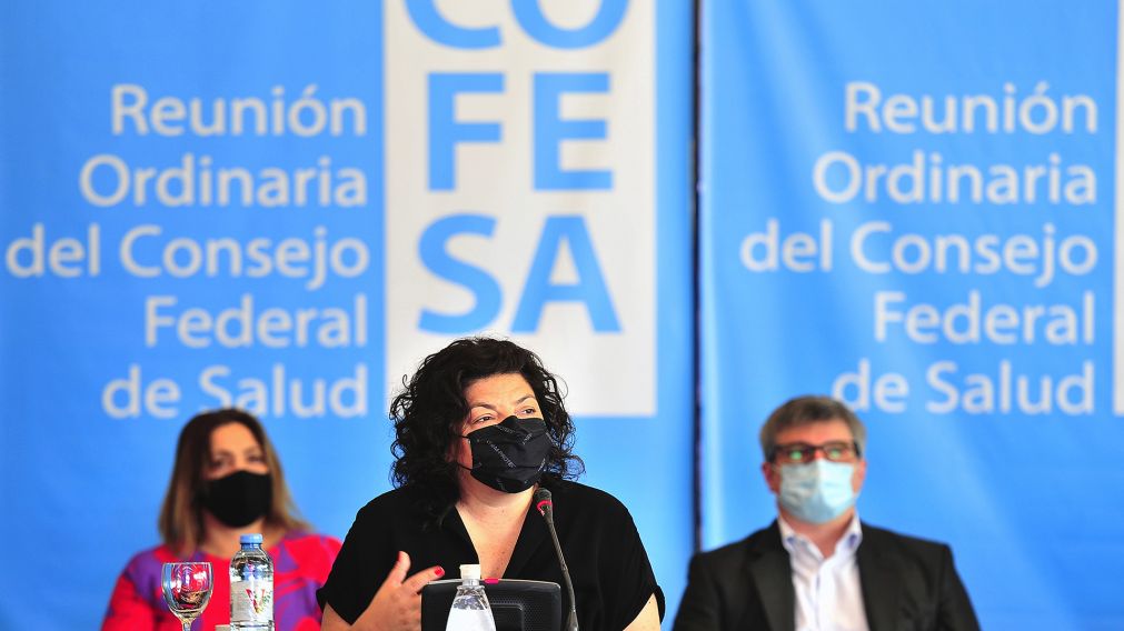 La reunión del Consejo Federal de Salud, encabezada por Carla Vizzotti, tiene lugar en el Palacio San Martín.