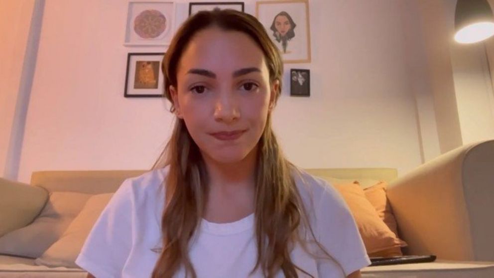 Thelma Fardin anunció que se anuló el juicio contra Juan Darthés: el fuerte descargo de la actriz (imagen captura vídeo).