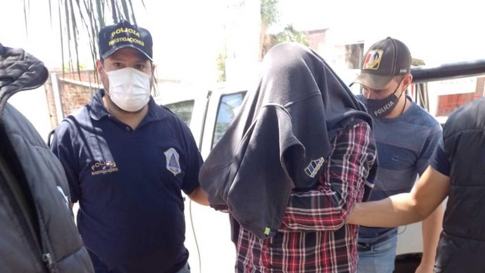 El casero detenido por la Policía por el homicidio del ex rugbier Marcelo Longhi.