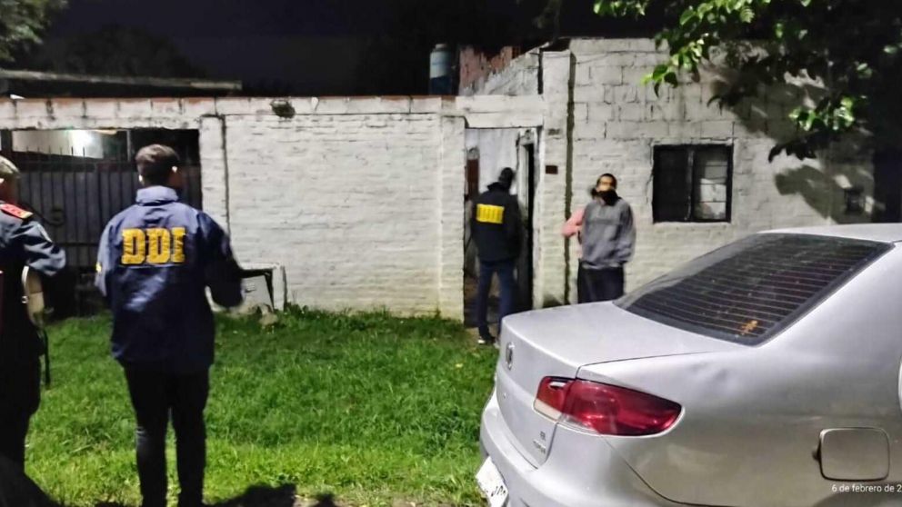 La Subdelegación Departamental de Investigaciones (DDI) de San Isidro allanó la vivienda ubicada en la calle Capdevilla 7731, de Del Viso.