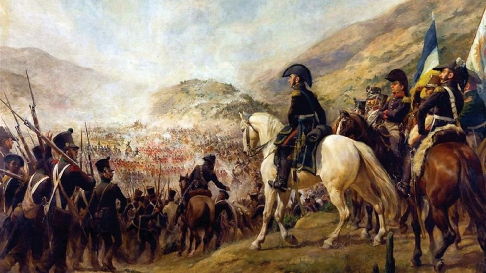 José de San Martín, libertador de América.