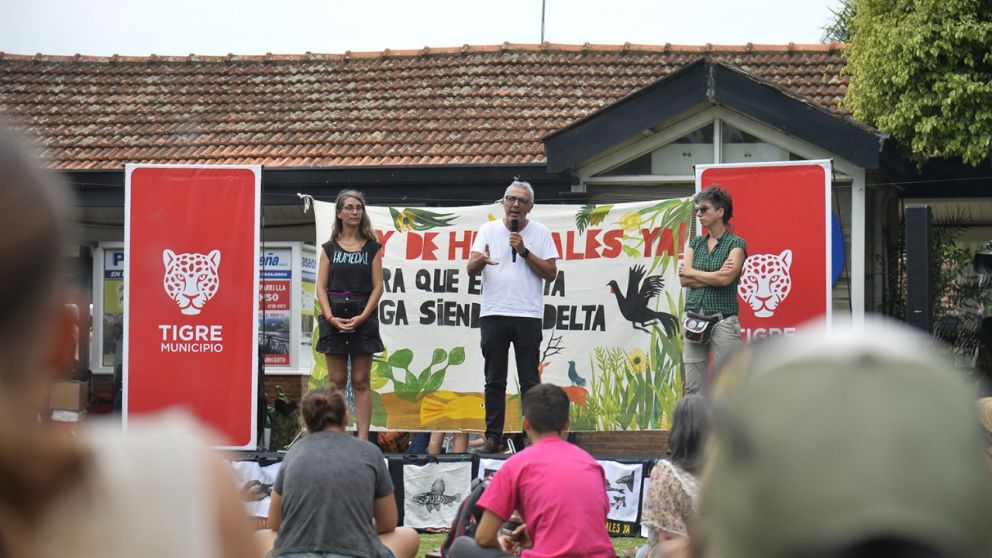 "El 50 % del territorio del distrito es humedal y debemos preservarlo", expresó Zamora.
