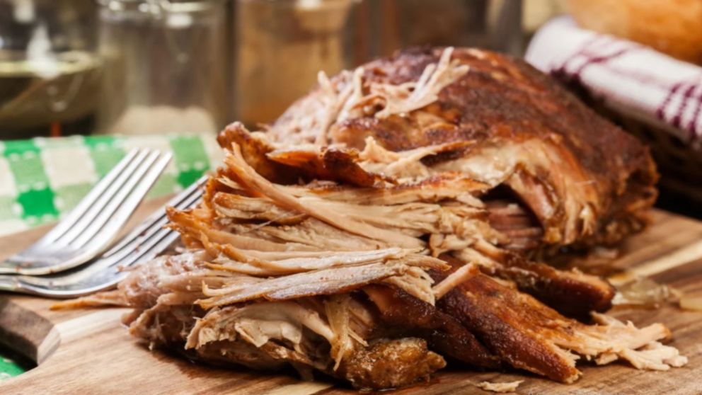 Nadie se resiste a comer una rica bondiola de cerdo.