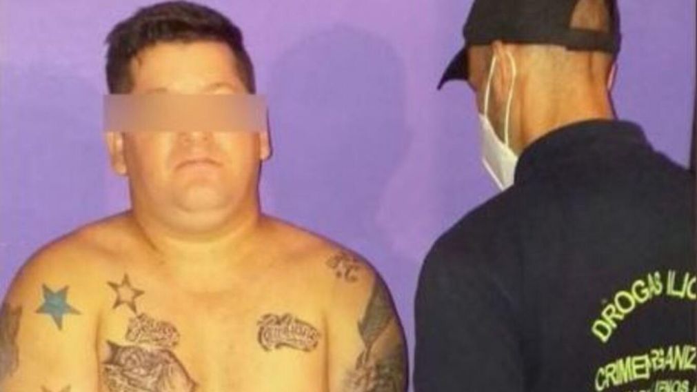"El Paisa" Aquino tenía varios antecedentes penales (Twitter).