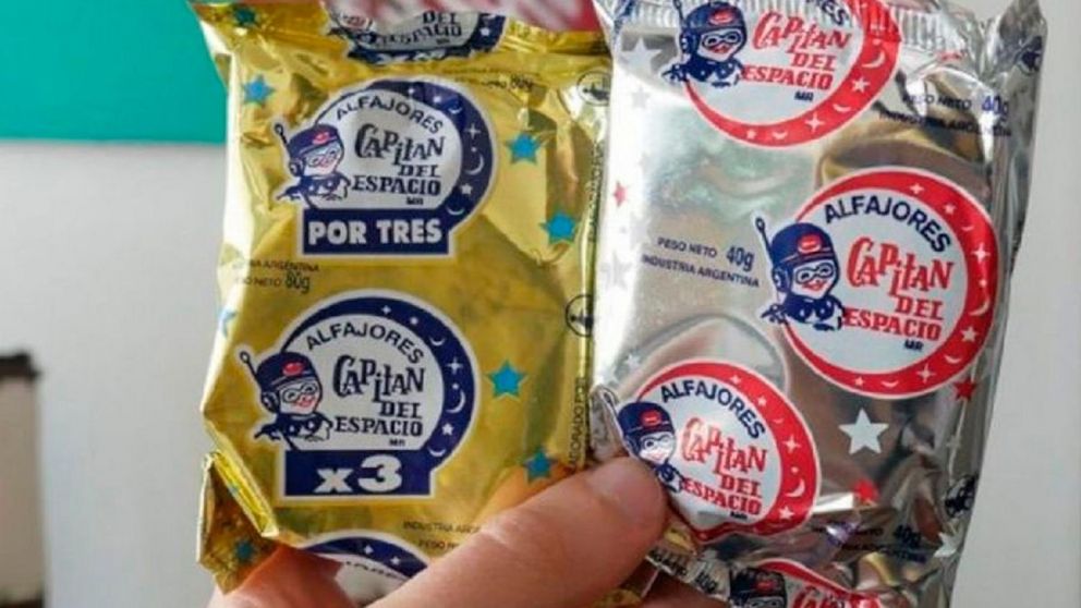 Este miércoles los alfajores Capitán del Espacio cumplieron 60 años en el mercado (Imagen ilustrativa).