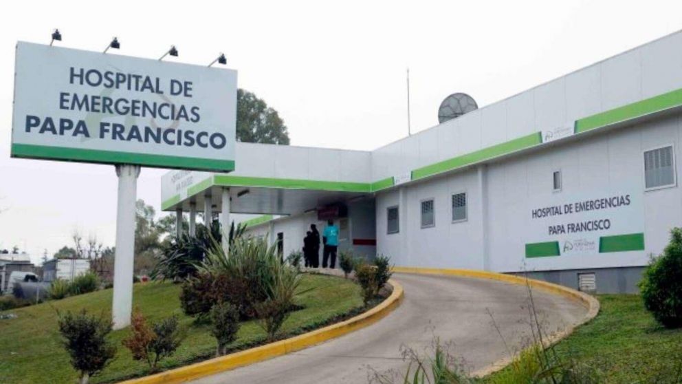 Uno de los hospitales donde hay internados intoxicados.