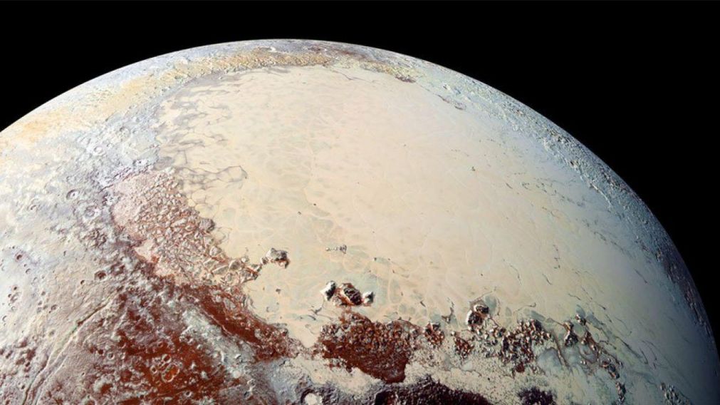 Plutón, uno de los últimos planetas en descubrirse.