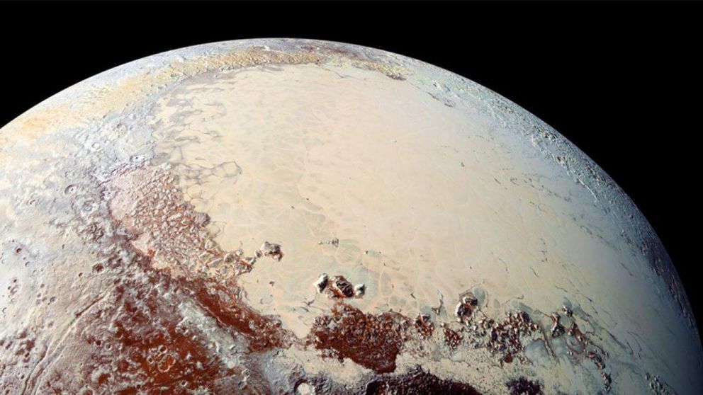 Plutón, uno de los últimos planetas en descubrirse.