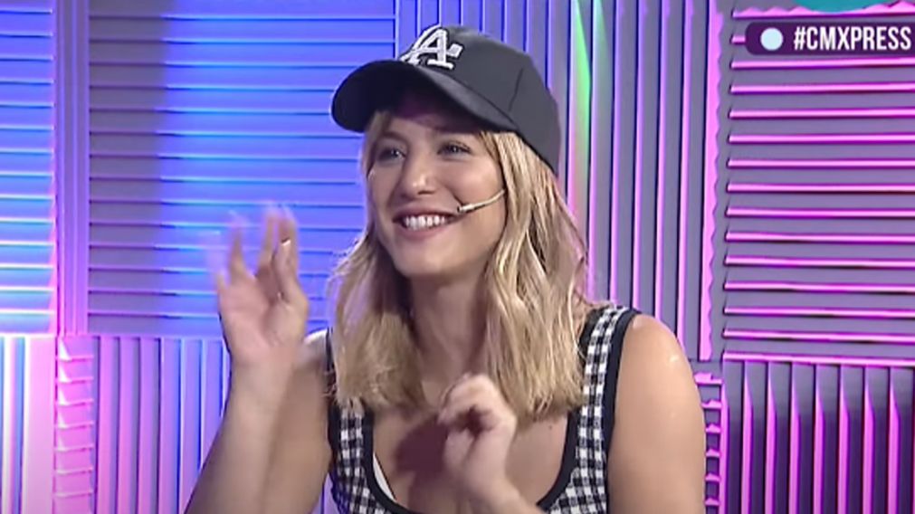 Flor Vigna visito los estudios de CM