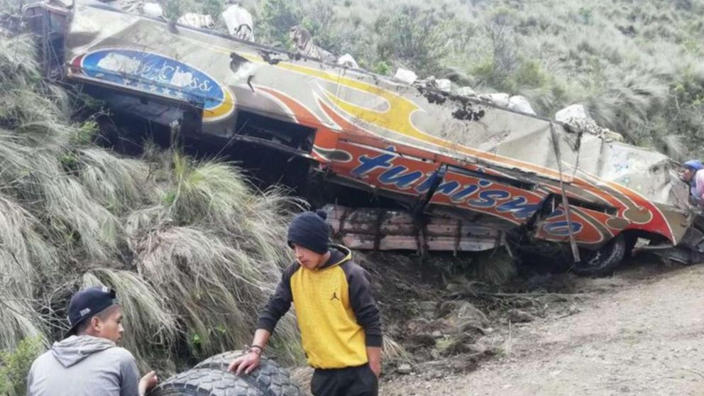 La tragedia ocurrió en una zona montañosa de Bolivia.