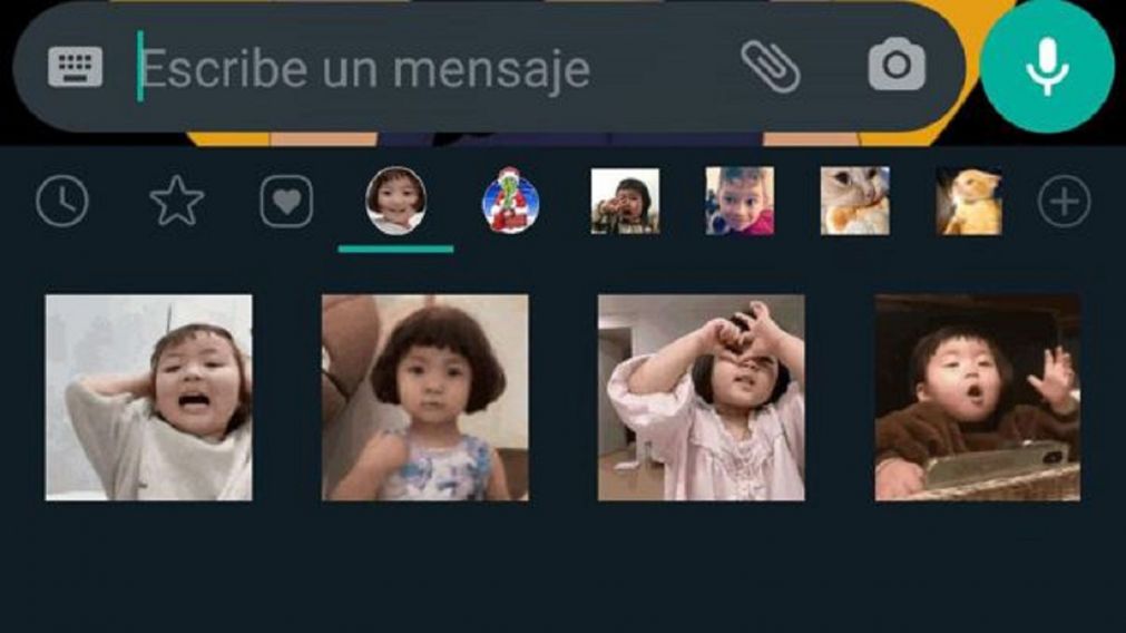 Transforma un GIF en un sticker en pocos pasos.