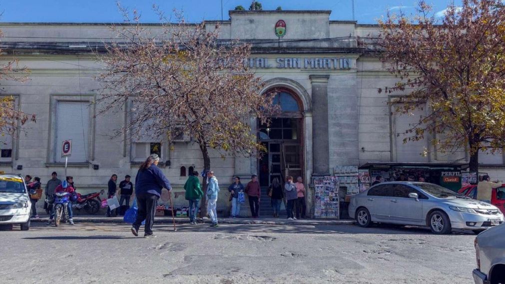 El hospital de Paraná del que se escapó el preso.