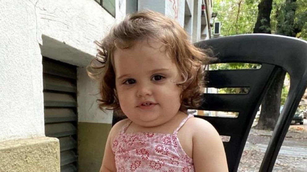 Laia Catalina Mazzei tiene actualmente un año y ocho meses (Gente).