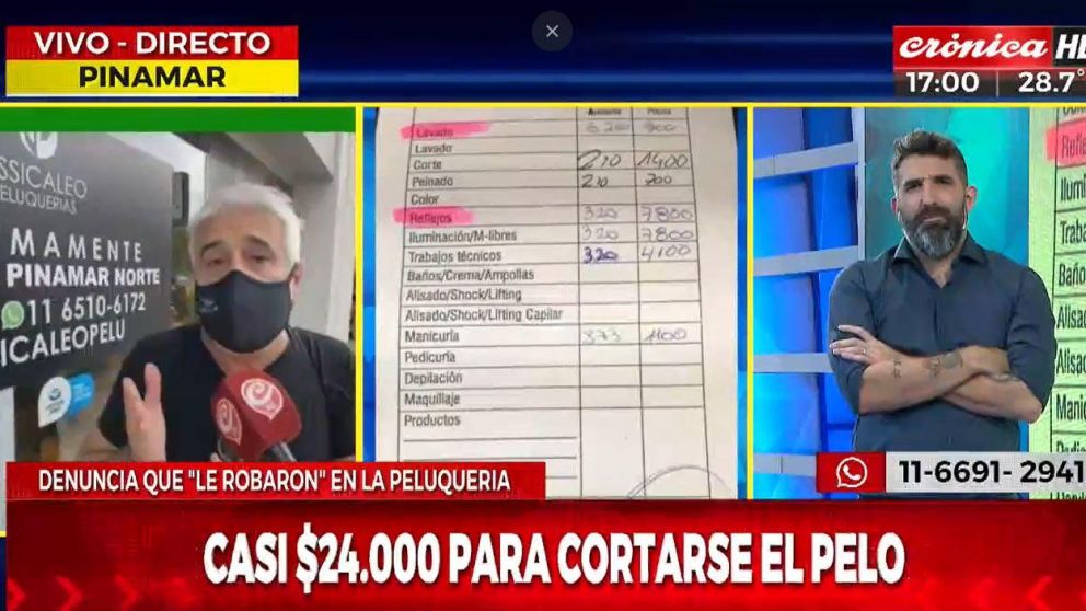 Leo Rey, el due�o de la peluquer�a Jessicaleo.