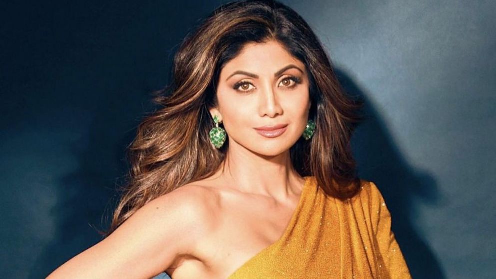La estrella de�cine�india Shilpa Shetty que fue absuelta en la Justicia india.