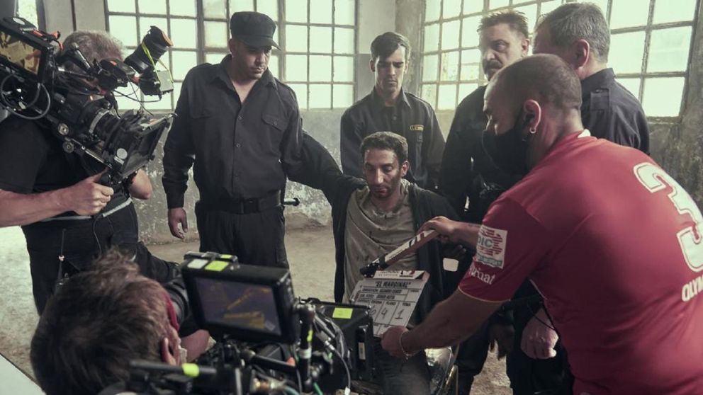 En marzo del 2021 comenzaron a filmar las temporadas 4 y 5 de El Marginal en nuevas locaciones (Gentileza Julieta Horak).