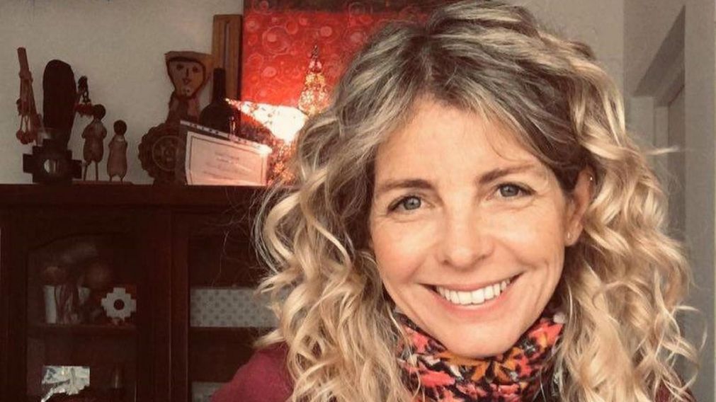 María Eugenia Molinari debutó a los 17 años en "El agujerito sin fin" (gentileza Paparazzi).