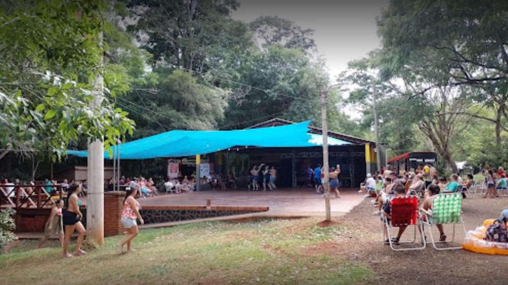 El camping municipal Cu�a Pir� donde ocurri� el accidente.