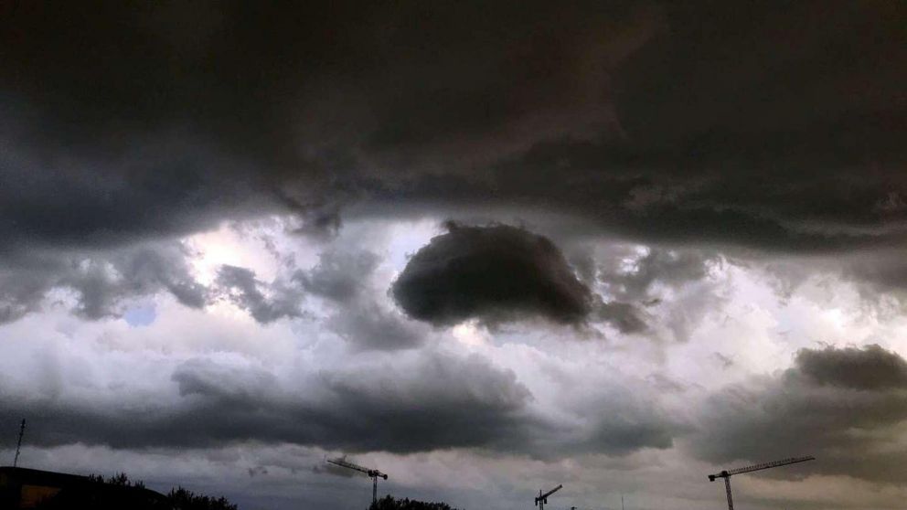 Parte preocupante del Servicio Meteorológico Nacional (SMN) emitido para la provincia de Buenos Aires.