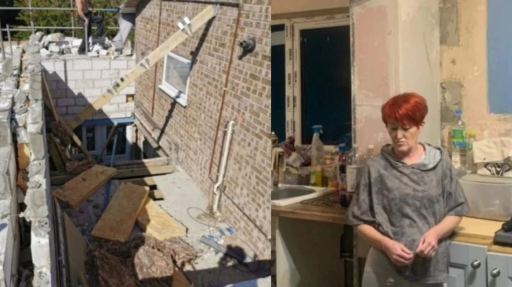 Quiso arreglar su casa, pero contrató a dos albañiles que le cobraron una fortuna y la dejaron en la quiebra.
