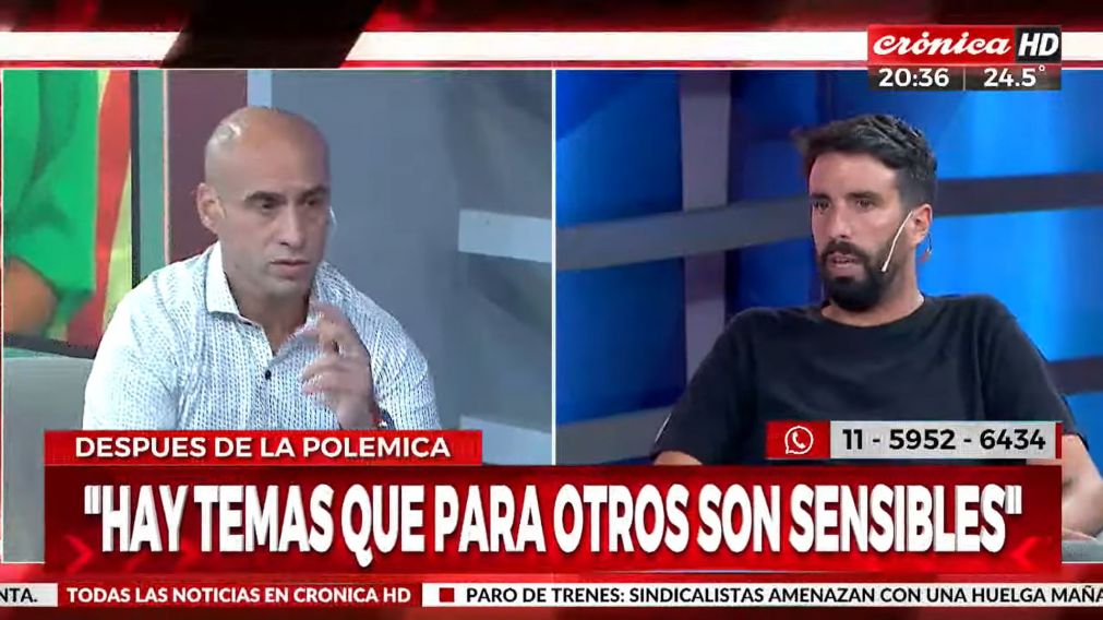 Flavio Azzaro rompió el silencio en Crónica HD.