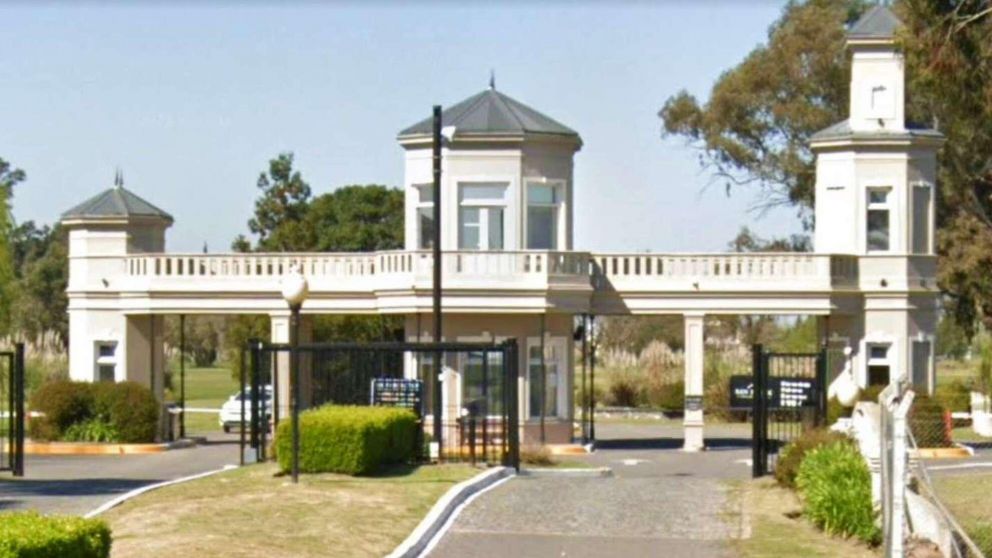 El country donde una familia sufrió un violento robo.