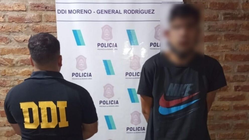 Este es el imputado, de 28 años, que fue capturado por los investigadores policiales.