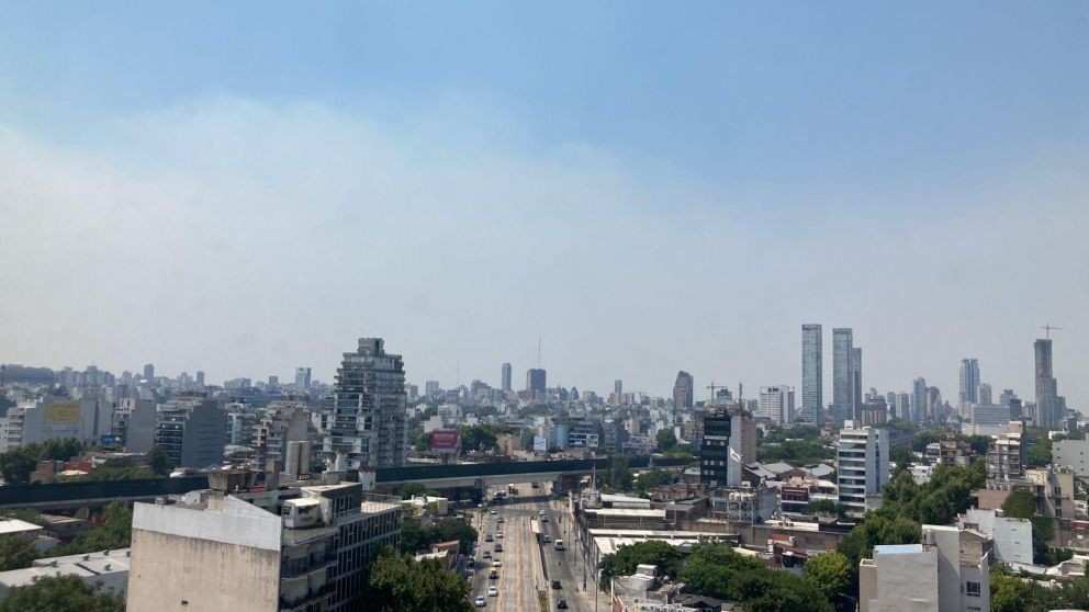 La vista fue comentada por los usuarios de Twitter.