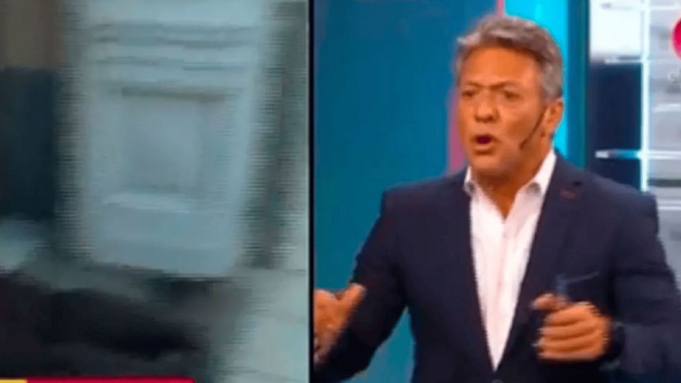 Un notero se desmayó en vivo por el calor en Buenos Aires.