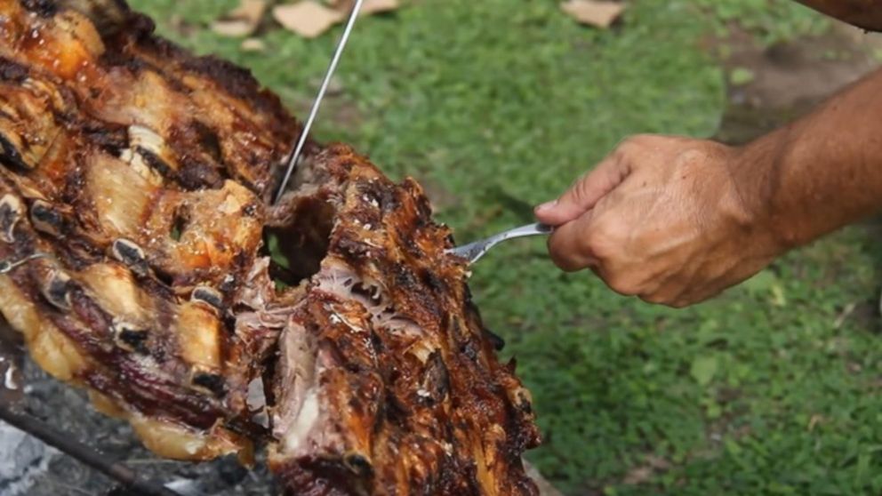 La historia del asado de tira.