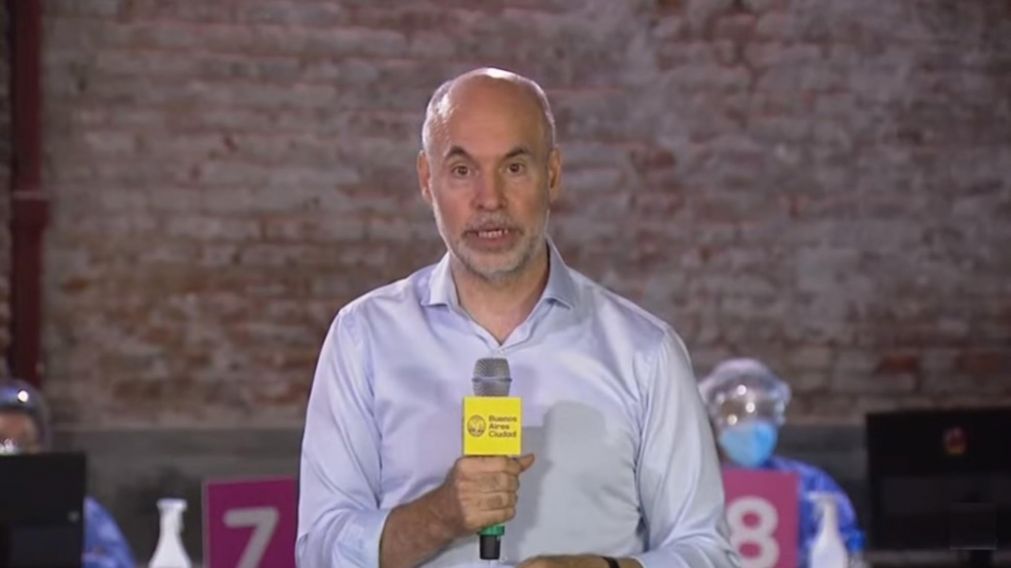 Horacio Rodríguez Larreta, jefe de Gobierno porteño, se refirió a la suba de casos de Covid-19 en Capital (Captura de pantalla).