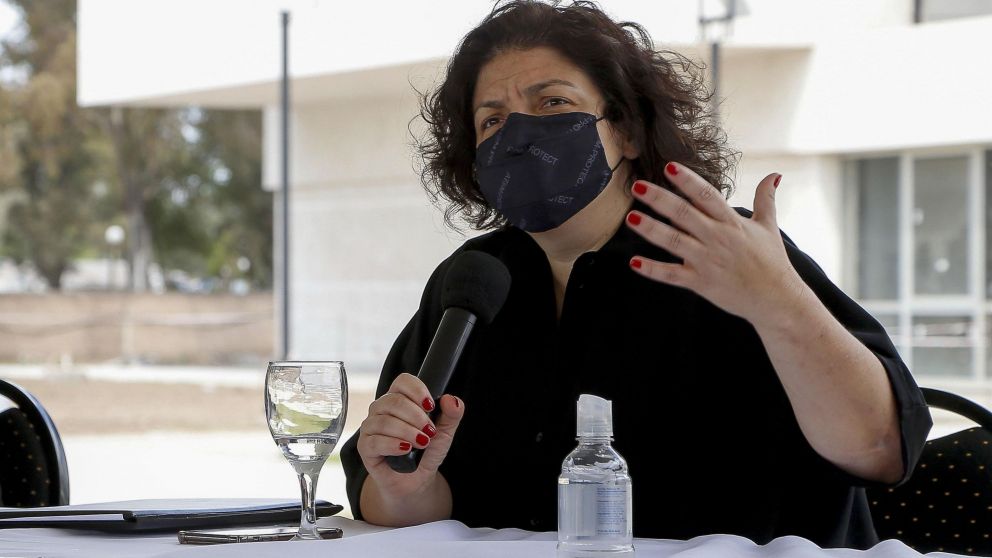 Carla Vizzotti toc� el tema de las medidas restrictivas (Archivo).