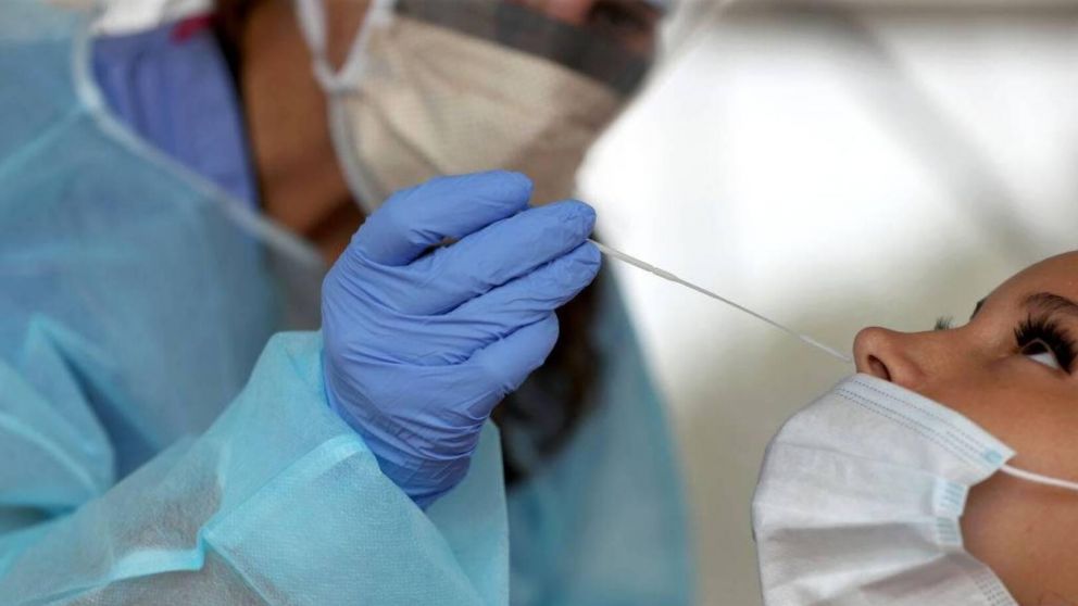 La cantidad de hisopados aumentó considerablemente en las últimas semanas.