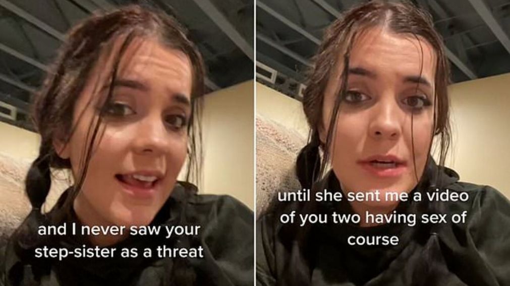 Descubrió que su novio la engañaba con su propia hermanastra y su venganza se viralizó en TikTok (imagen captura vídeo).