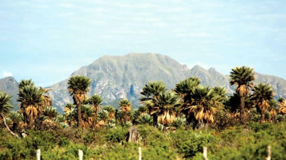 Los volcanes de Pocho, en Córdoba.