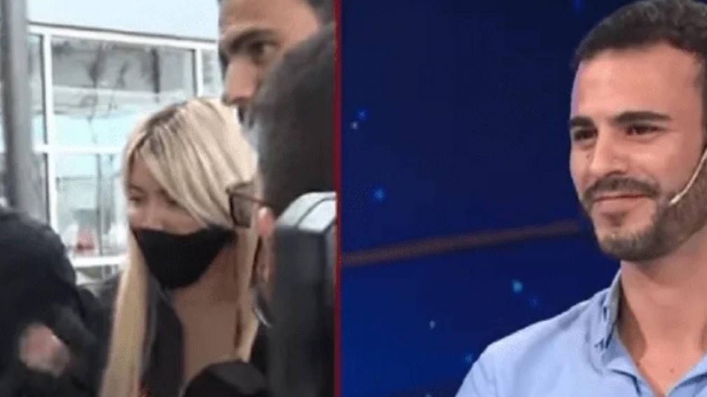Agustín Longueira, ex custodio de Wanda Nara, visitó los estudios de Intrusos (Captura de TV).