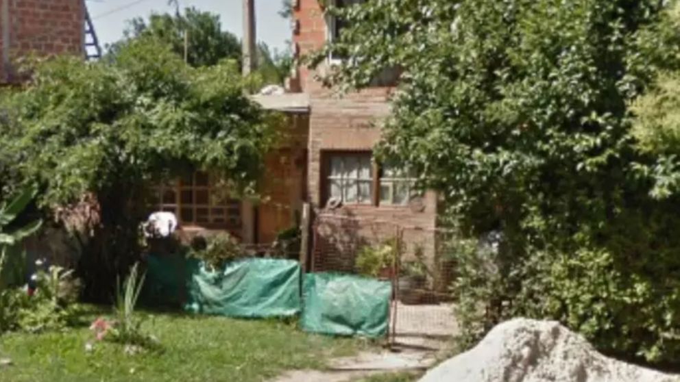 La casa donde el hombre se atrincheró.