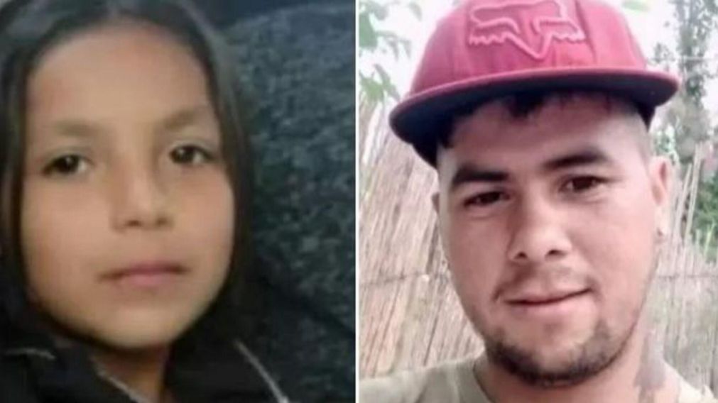 La víctima, Yoselí Ailén Rodríguez Pereyra, y el presunto asesino, Juan Carlos "Pelado" Rodríguez.