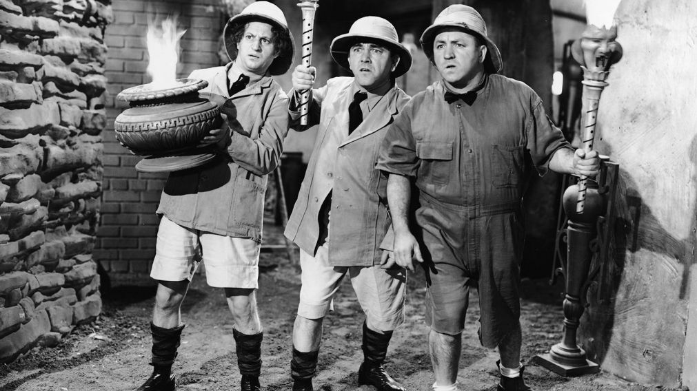 Los tres chiflados, un clásico del humor.