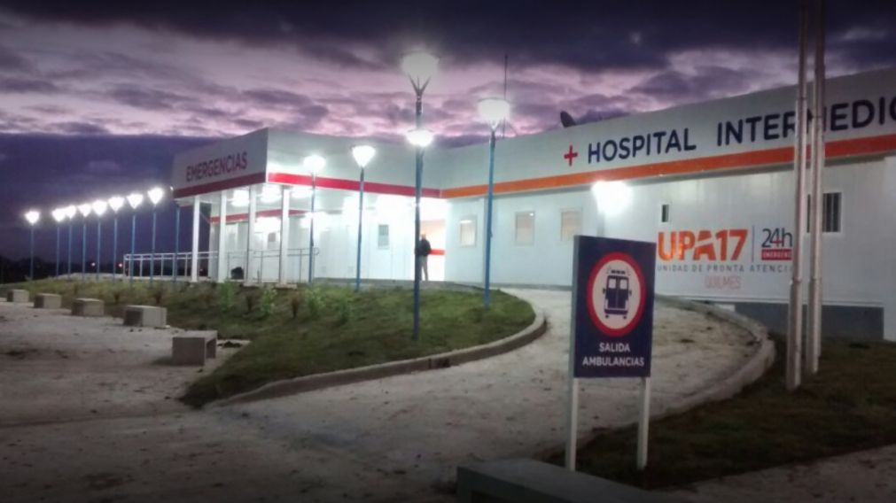 Ambas víctimas fueron trasladadas a este centro asistencial, ubicado en Bernal Oeste.